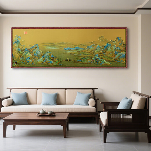 Yumo Tangyang relieve impresión de cobre personalizado Venus marco de palisandro sala de estar decoración de oficina marco colgante pintura decoración de escritorio mesa producto terminado tamaño 22 * ​​32 cm tamaño estándar