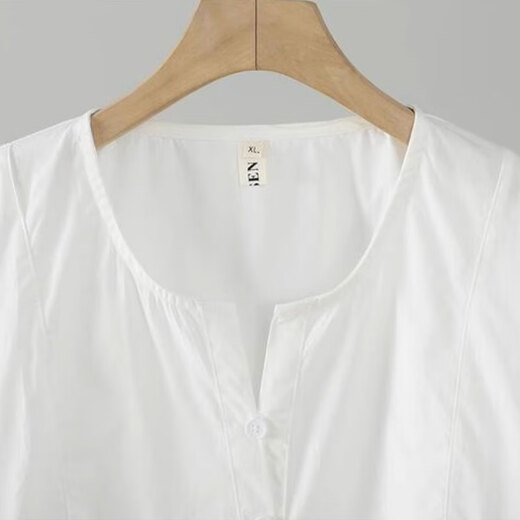 Zimu Cotton Linen 2025 Летняя одежда для женского корейского стиля Универсальная версия V-образного вырезового топа.