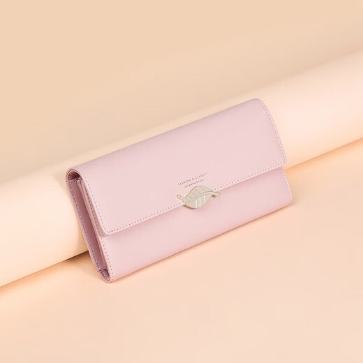 YUYULA cowhide women's wallet large capacity hand-held long student multi-card slot coin purse fashion light luxury wallet wallet