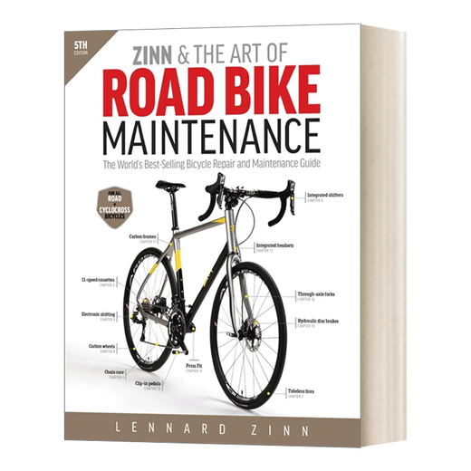 Zinn & the Art of Road Bike Maintenance 英文原版 公路车宝典 英文版 进口英语原版书籍