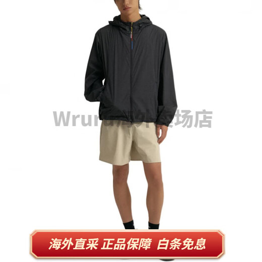 萨洛蒙（Salomon）Modisey Aero 休闲时尚简约防风连帽夹克 男女同款 深灰色 深灰色 M