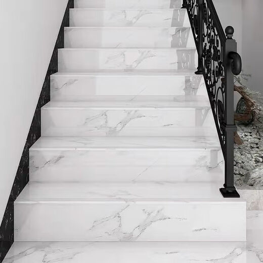 1.2米一体式原槽楼梯踏步台阶470x1200大理石瓷砖连体梯级台阶砖 12003爱丁堡 其它