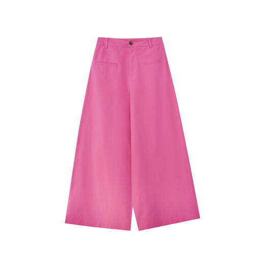 Skyheart2025 Frühes Frühling Koreanische Version Casual Temperament Vielseitige Hüften mit hohen Hose mit hoher Taille für Frauen C3291 Dark Purple s