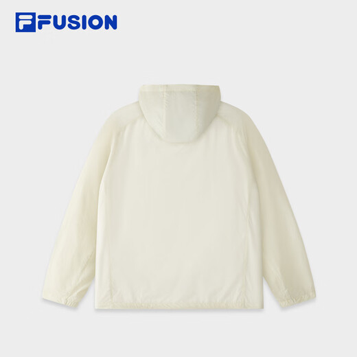 FILAFUSION斐乐潮牌梭织外套男2025夏时尚休闲防晒连帽上衣