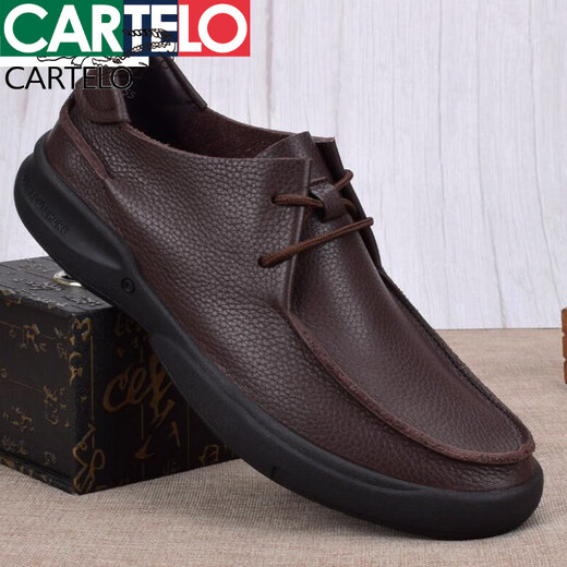 
Kadile Crocodile High-end Light Luxury New Single-layer Leather Shoes Breathable Soft-Faced Leather Business Casual Leather Shoes Men's Real Cowhide Head-Layer Cow Black 9912 42