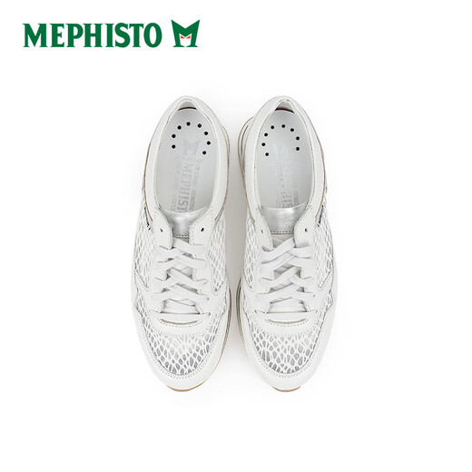马飞仕图（MEPHISTO）/马飞仕图新款舒适平底透气女时尚运动休闲鞋 9930N_9568(白色) 38