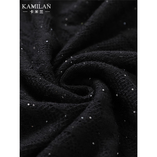 Kamilan (Kamilan) Small Stand-Up Collar Pull pour les femmes 2024 NOUVEAU SULATRE AUTOMN