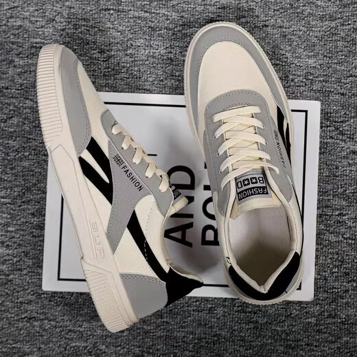 Changxiang Huili Sommer Herrenschuhe 2025 Neues koreanisches Stil Fashion Casual Sports Student Board Schuhe Vielseitige dünne Leinwandschuhe Männer RF-HD06 Green 41