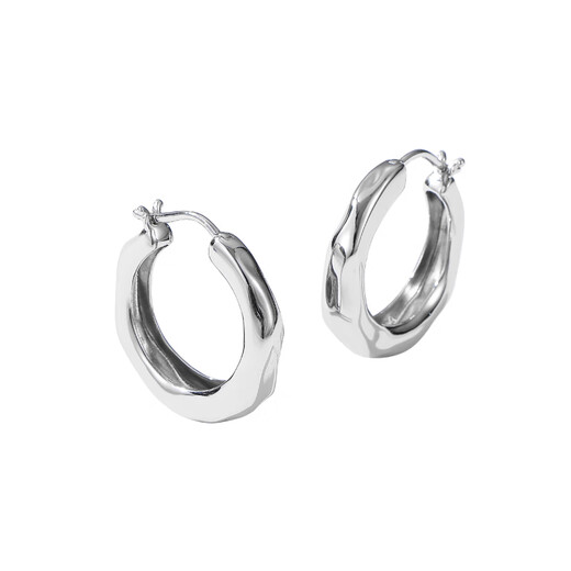 Arsis Xu Yan's same style, free to match the flowing earrings, original earrings for women, versatile gift for girlfriend, silver small size