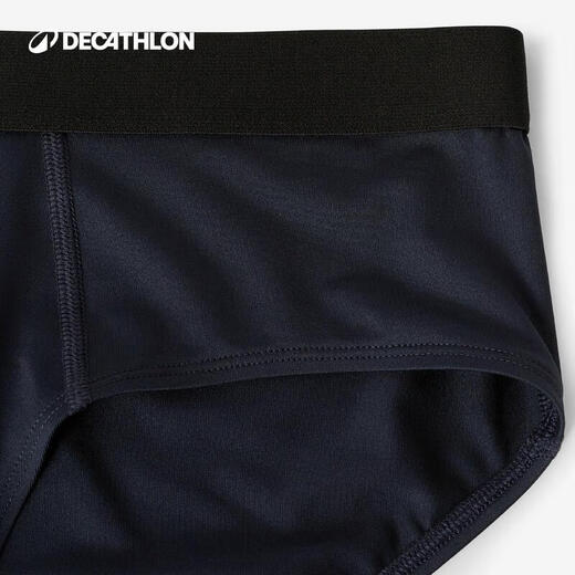 DECATHLON men's running breathable quick-drying underwear triangular wear-resistant legs dark blue L-4579153