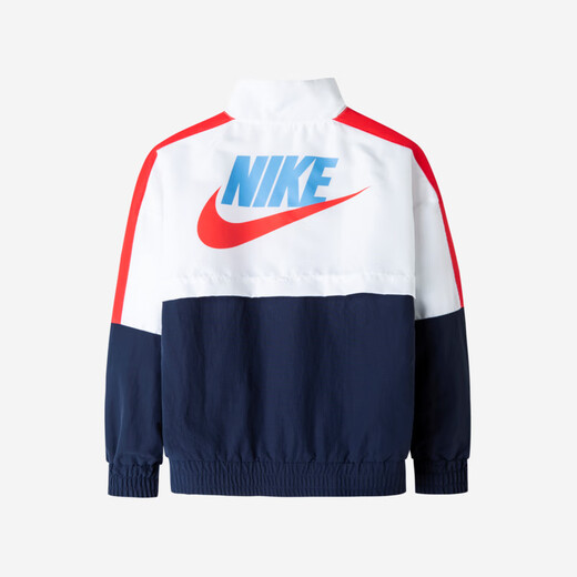 NIKE耐克小童装男童梭织夹克春秋儿童网眼透气上衣外套