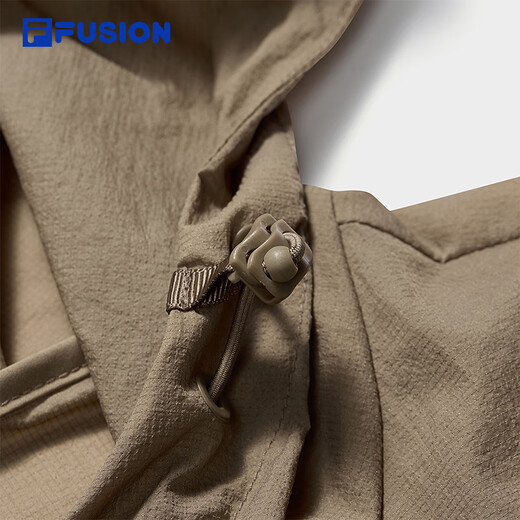
FILA FUSION Men and Women's Same Model Fila Sunscreen Clothes 2025 Summer Couple Solid Color Thin Jacket