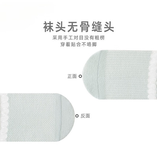 
Baby Girl Socks Summer Thin Mesh Girl White Lace Socks Baby Princess Lace Boneless Girl Cotton Socks 9740 Series Four Pairs Group 0-6 Months XS Size Suitable for Foot Length 8-10cm