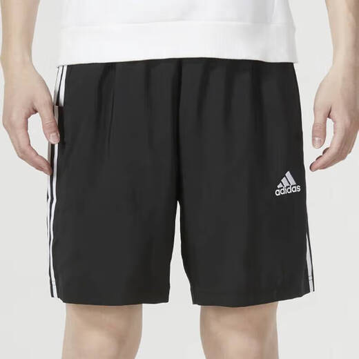 Adidas Shorts Herrenhosen Sommer 2025 neue Sporthosen Freizeithosen Fitness-Training Fußballhosen atmungsaktiv schnell trocknend Fünf-Punkte-Hosen IC1484/Schnelltrocknen atmungsaktiv/Drei Streifen 175/Vorgeschlagen 120-135jin [Jin gleich 0,5 kg]