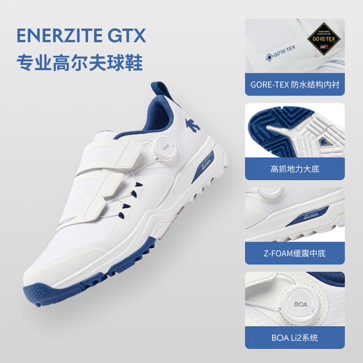 DESCENTEGOLF Desante golf men's golf shoes GORE-TEX waterproof and breathable new product DB-dark blue 40.5