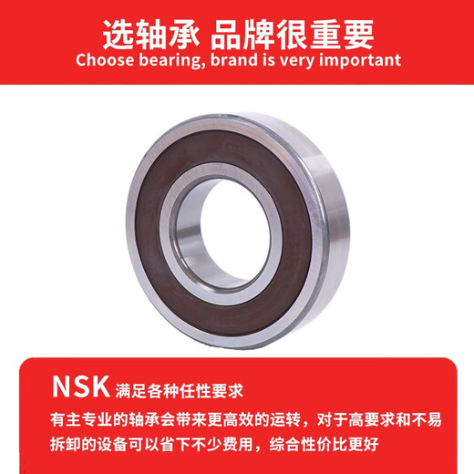 Japan NSK Roding 6200ZZ 6201 6202 6203 6204 6205 6206DDU 6202-DDU [Sellado de goma] Otros