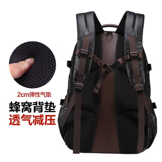 瑞士军刀（SWISSGEAR）瑞士军士刀双肩包大容量商务旅行电脑初中生书包轻便出差男士背包 黑色SA9898