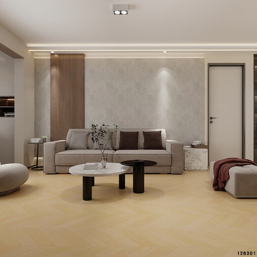Guangdong Foshan Wood Grain Tiles 600x1200 Wood Grain Ceramic Tiles Tiles Floor Style Style Sallome Chadow Imitation Tiles de plancher en bois BJ12782
