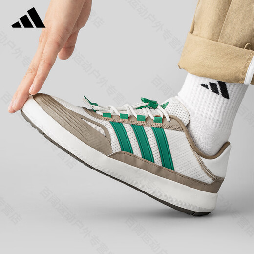 ADIDAS阿迪达斯溯溪鞋男鞋女鞋2025夏季新款网面户外涉水鞋防滑运动鞋 棕/白JP6628 42