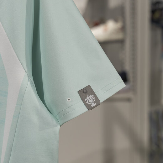 Li ning LPL 2025 Saison IG Team Bunt Uniform Männer und Frauen kurzärmelig T-Shirt ATSU693 Weiches Wasser Blau ATSU693-1 XS