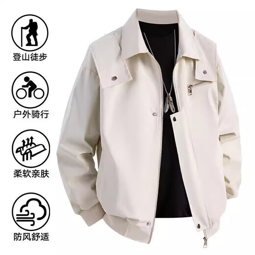 Mountain outdoor jacket men's American retro functional college style baseball uniform jacket simple coach flight suit jacket high quality heavy upgrade black XL recommended weight 120-135 Jin Jin equals 0.5 kg can be worn