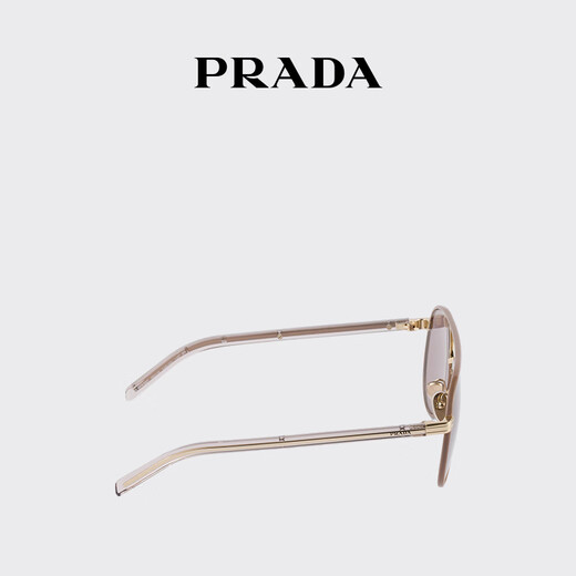PRADA/Prada Gift Women's Prada Metal Sign Sunglasses Sunglasses Lilac Lenses