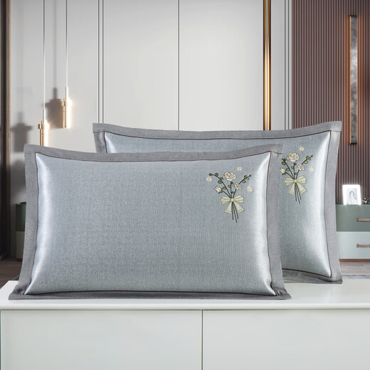 MUJI COM MUJI mismo estilo Summer Seda Seda Cool Almohada Verano Mat de la alfombra del cuello Núcleo de almohada de almohada de almohada Un solo estudiante Vine de hielo 679-12 Norma de almohada + Cassia almohada (uno de 10 cm 8-