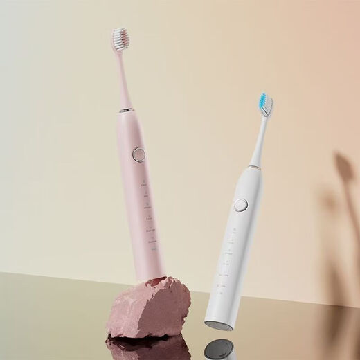 DSK electric toothbrush rechargeable cross-border adult model soft-bristled automatic sonic rechargeable smart tooth cleaning tool couple model A8 pink comes with 4 brush heads + travel box + stand