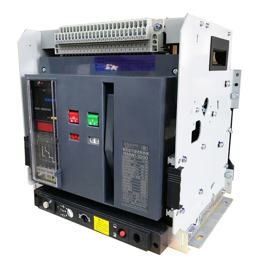 Shanghai People's RMCW1-2000 frame circuit breaker 1600a3200A switch 1000630 undervoltage release drawer type 3P
