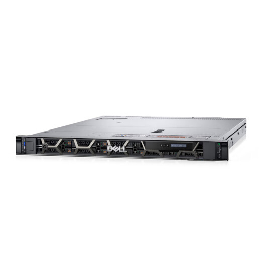 戴尔（DELL）R450 1U机架式服务器主机 数据库存储虚拟化服务器Linux工作站电脑主机定制 1颗4310 12核2.1G/单电源 32G/480G+3*4T企业/H755