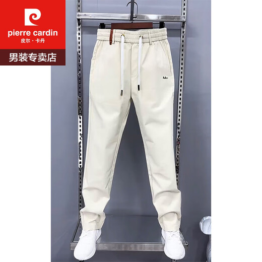 Pierre Cardin Business Style Pantalon décontracté lâche 2025 Summer Europe Products Simple Straight Pantal