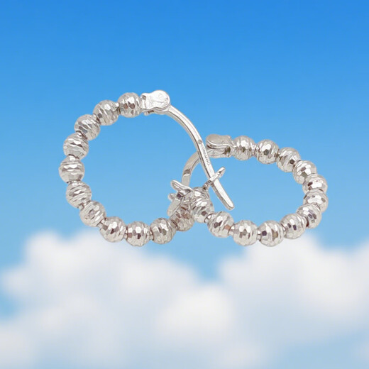 Whiskey PT950 Platinum Earrings Small Circle Platinum Earrings Earrings Ear Accessories Hole Earrings Women's Earrings Perkin Ear Bone Rings Engraving Consultation Customer Service Single Shot Not Delivered