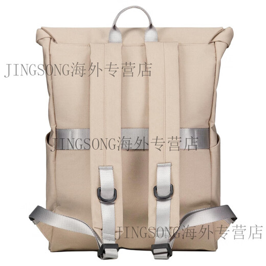 NEW BALANCE潮流时尚百搭Logo徽标织物双肩包常规男女同款情侣款浅褐色 浅褐色