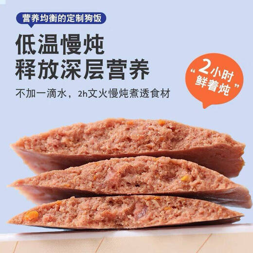 OIMG opens a small stove dog wet food 80g canned dog food Luo David dog food mixed rice special snacks freshly made on the day 80g*30 packs of wet food + 4 kinds of meat dog food small packs