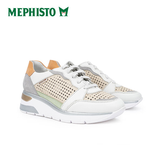 马飞仕图（MEPHISTO）/马飞仕图新款舒适坡跟打孔透气女时尚休闲鞋 9930N_834_6905N_6926_6954 36