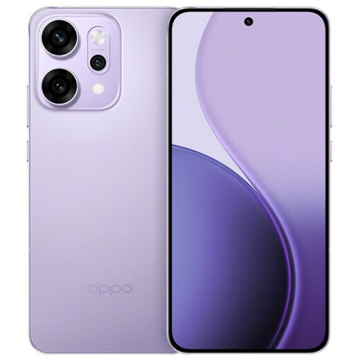 OPPO Reno14 Pro / Reno14 series live broadcast artifact, front-facing 50 million super-sensitive lens, high-definition telephoto live photos, 5G smart camera AI phone, Alocasia Purple Reno14 Pro Dimensity 8450 16GB+512GB
