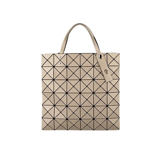 三宅一生（ISSEY MIYAKE）LUCENT女包经典款六格单肩斜挎手提电脑包 送女友节日送礼 棕色BB23-AG683-43