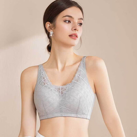 感叹号（gantanhao）感叹号义乳带胸垫乳腺术后专用可放义乳假乳房内衣睡眠胸罩薄款透 肤色 M(70ABC-75AB)