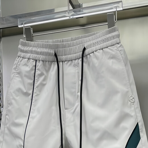 斐帝森猛哥哥裤子男士夏季薄款潮流运动哈伦裤男生宽松弹力束脚休闲男裤 681灰白色 （夏季薄款） 31 （建议120-130斤）