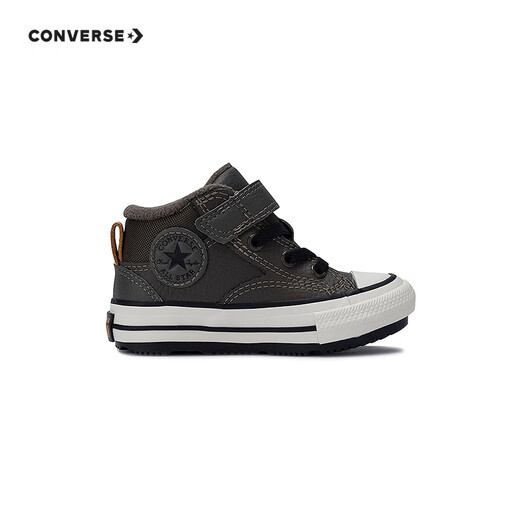 Converse children's shoes, boys' and girls' boots, plus velvet to keep warm, winter new Velcro children's shoes