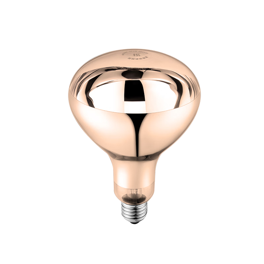 Foshan Lighting (FSL) rapid heating and insulation lamp waterproof and explosion-proof infrared bathroom light bulb E27 lamp head 275W long diameter gold