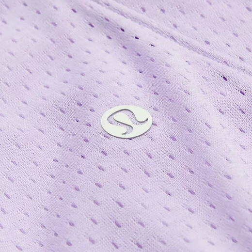 lululemon women's jacket 25 new products summer women's sports jacket mesh full zipper training long-sleeved sun protection clothes lavender purple/Lavender Frost S