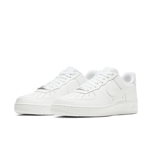 耐克（NIKE）鞋男鞋25春季af1空军一号板鞋经典小白鞋男轻便透气休闲鞋 dr9866-100 白黑金扣 44