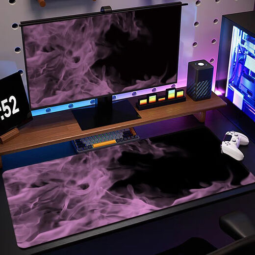 Mat de ratón con Sense Eports E-Sports de escritorio de computadora súper grande para la alfombra de teclado para niños Representante y lavable Mat de ratón ZZ-3893/Llama [80 cm*30 cm de espesor 2 mm]