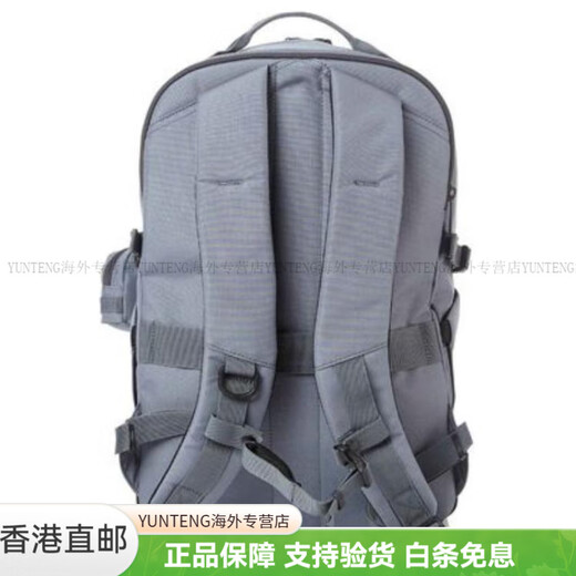 Samsonite Clynee 20L Briefschild Etikett Stoff Rucksack Großer Männerstil Dunkelgrau Fashion Pendler Basic -Paket (Tasche)