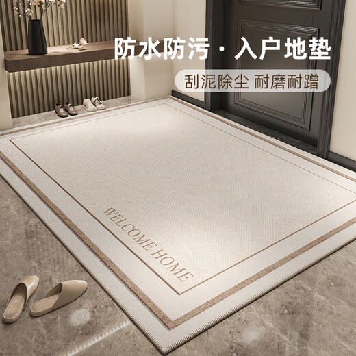 High-end quality living room floor mats with no washing and easy to care for anti-slip floor mats entrance doors with high sense 2025 new door foot mats Simple - 16778 80cm*100cm New upgrade [design]