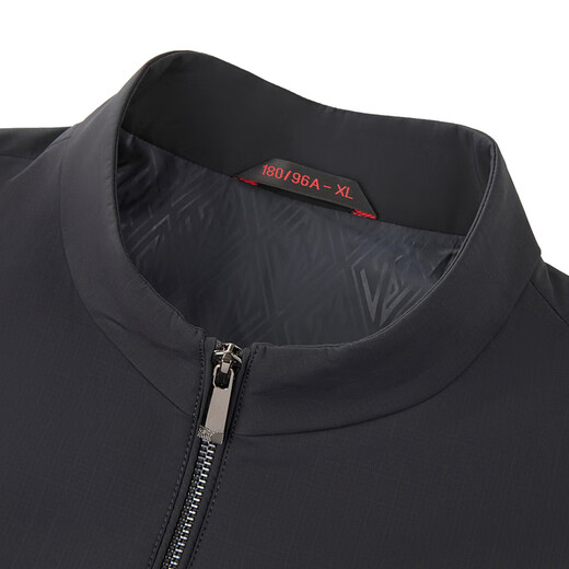 Qipai Business Stand Collar Jacket Men's Autumn New Jacket Fashion Trendy Jacket Navy L