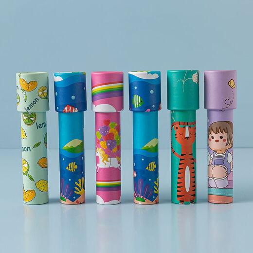 Children's ever-changing Kaleidoscope Nostalgic educational toys gifts Kindergarten opening season sharing prizes small gift toys rotatable optical kaleidoscope-1 pack