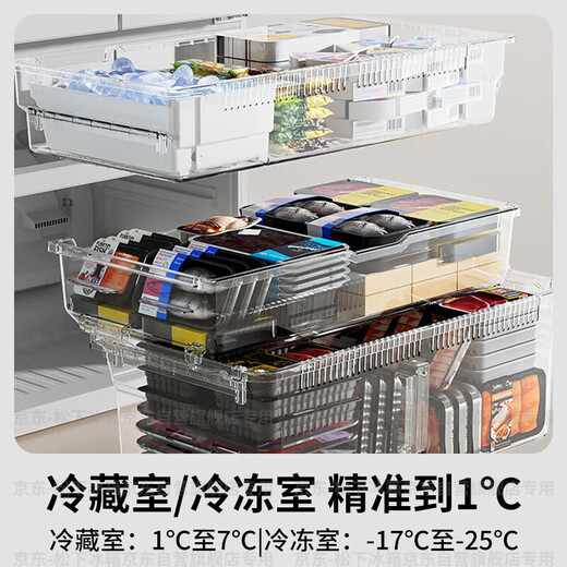 Panasonic Gold List Recommendation White Moonlight 515L French-style multi-door household refrigerator ultra-thin zero-embedded automatic ice making first-class energy efficiency and energy saving national subsidy NR-ED52APA-W