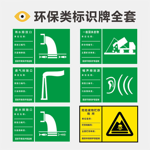 危废标识牌危险废物标识牌汽修厂危废标识危废暂存间仓库标签 v1484工厂企业套餐 40cm*40cm